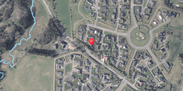 Oversvømmelsesrisiko fra vandløb på Højdedraget 112, 9530 Støvring