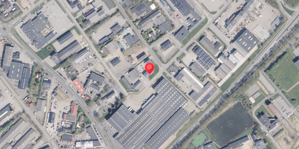 Oversvømmelsesrisiko fra vandløb på Industrivej 13, 8800 Viborg