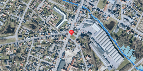 Oversvømmelsesrisiko fra vandløb på Storegade 69, 6880 Tarm