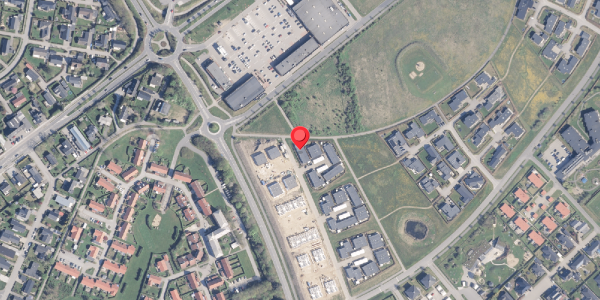 Oversvømmelsesrisiko fra vandløb på Asmild Mark 152, 8800 Viborg