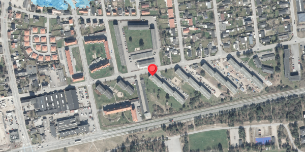 Oversvømmelsesrisiko fra vandløb på Fuglevænget 16, 8500 Grenaa