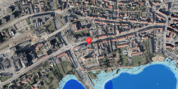 Oversvømmelsesrisiko fra vandløb på Storegade 93, 6100 Haderslev