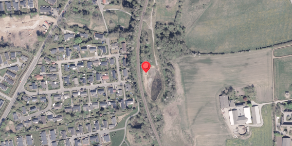 Oversvømmelsesrisiko fra vandløb på Banevolden 44, 8340 Malling