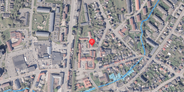 Oversvømmelsesrisiko fra vandløb på Aaholmsgade 3L, 8300 Odder