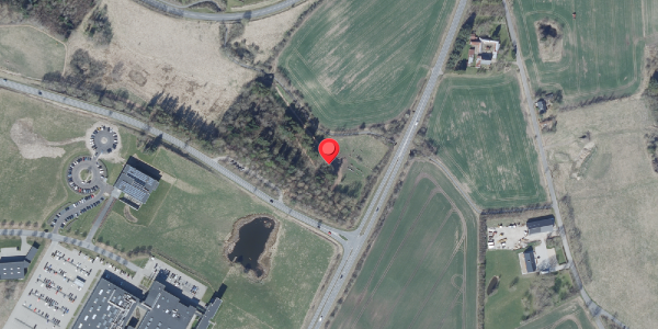 Oversvømmelsesrisiko fra vandløb på Hammelvej 21, 8450 Hammel