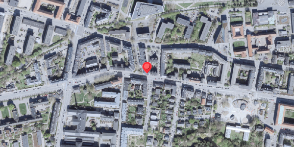 Oversvømmelsesrisiko fra vandløb på Smallegade 42, 2000 Frederiksberg