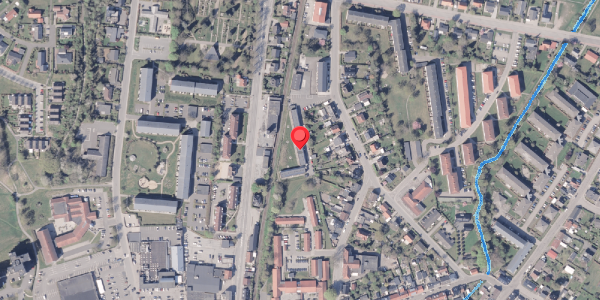Oversvømmelsesrisiko fra vandløb på Kildetoften 26, 8300 Odder
