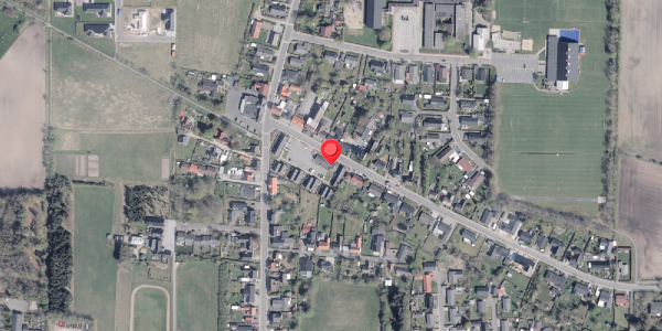 Oversvømmelsesrisiko fra vandløb på Borgergade 8A, 9440 Aabybro