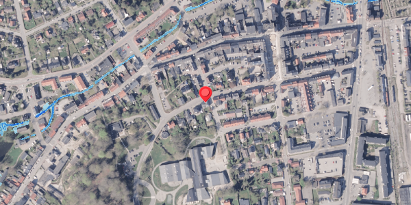 Oversvømmelsesrisiko fra vandløb på Holsteinsgade 31, 8300 Odder