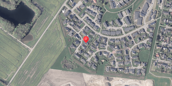 Oversvømmelsesrisiko fra vandløb på Engelstoft 32, 8520 Lystrup