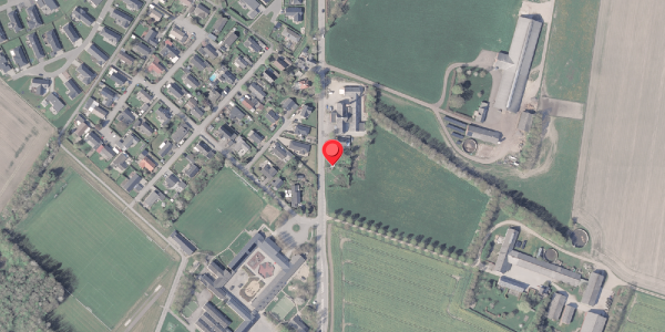 Oversvømmelsesrisiko fra vandløb på Mejlbyvej 654A, 8530 Hjortshøj