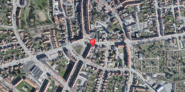 Oversvømmelsesrisiko fra vandløb på Møllegade 11, 4100 Ringsted