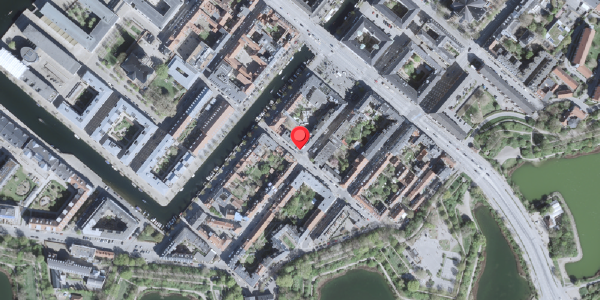 Oversvømmelsesrisiko fra vandløb på Sofiegade 7, . , 1418 København K
