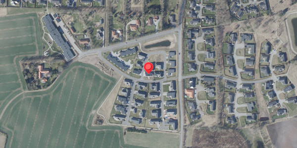 Oversvømmelsesrisiko fra vandløb på Thoruplund 11, 8600 Silkeborg