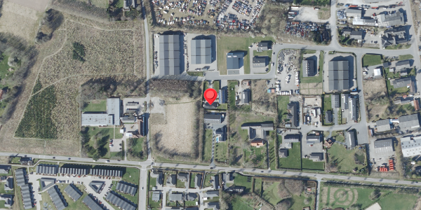 Oversvømmelsesrisiko fra vandløb på Danmarksgade 11, 4690 Haslev