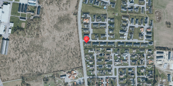 Oversvømmelsesrisiko fra vandløb på Heering Huse 2, 4690 Haslev