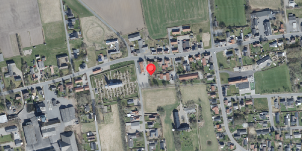 Oversvømmelsesrisiko fra vandløb på Østre Kirkevej 1A, . , 6630 Rødding