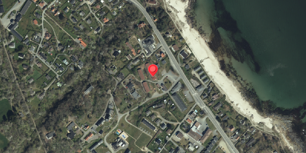 Oversvømmelsesrisiko fra vandløb på Brinkevej 4C, 3770 Allinge