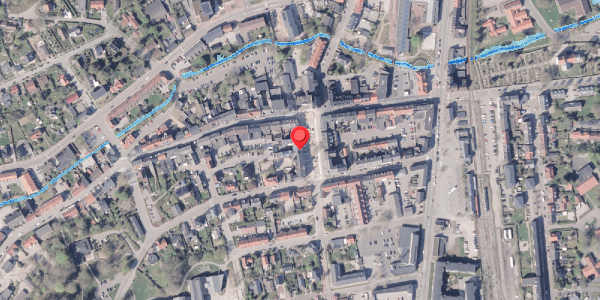 Oversvømmelsesrisiko fra vandløb på Torvet 6, 8300 Odder