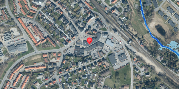 Oversvømmelsesrisiko fra vandløb på Ny Boder 9B, . , 7080 Børkop