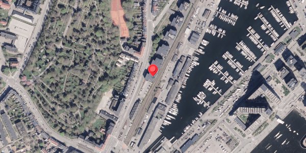 Oversvømmelsesrisiko fra vandløb på Langelinieparken 10, 8000 Aarhus C