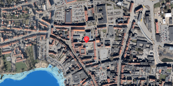 Oversvømmelsesrisiko fra vandløb på Gravene 14D, 6100 Haderslev