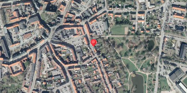 Oversvømmelsesrisiko fra vandløb på Fruegade 5E, . , 4200 Slagelse
