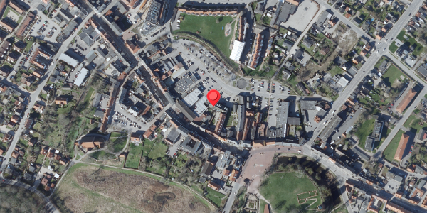 Oversvømmelsesrisiko fra vandløb på Algade 89E, 4760 Vordingborg
