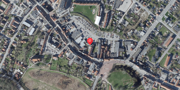 Oversvømmelsesrisiko fra vandløb på Algade 89H, 4760 Vordingborg