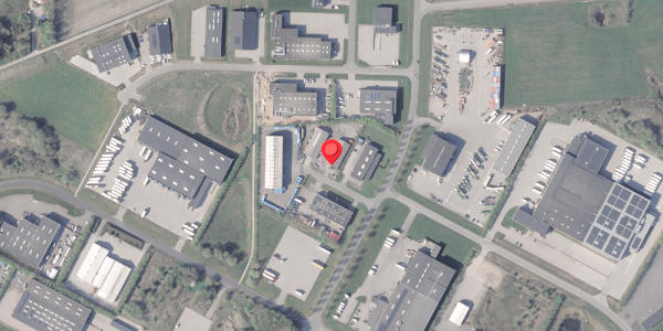 Oversvømmelsesrisiko fra vandløb på Pi 4, 8382 Hinnerup