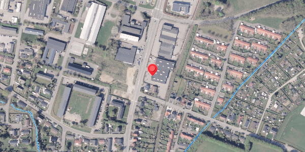 Oversvømmelsesrisiko fra vandløb på Rådhusgade 94A, 8300 Odder