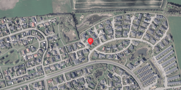 Oversvømmelsesrisiko fra vandløb på Hybenhaven 21, 8520 Lystrup