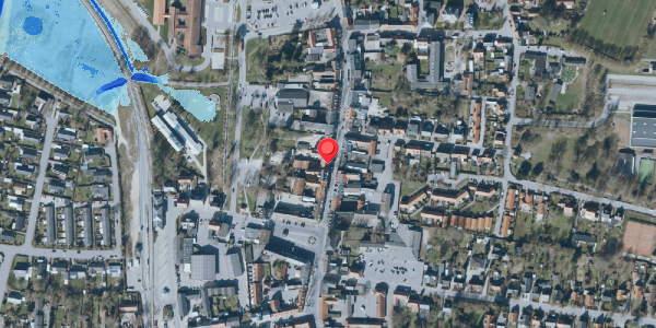 Oversvømmelsesrisiko fra vandløb på Algade 13, 3. , 4660 Store Heddinge