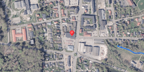Oversvømmelsesrisiko fra vandløb på Banegårdsgade 30, . , 8300 Odder