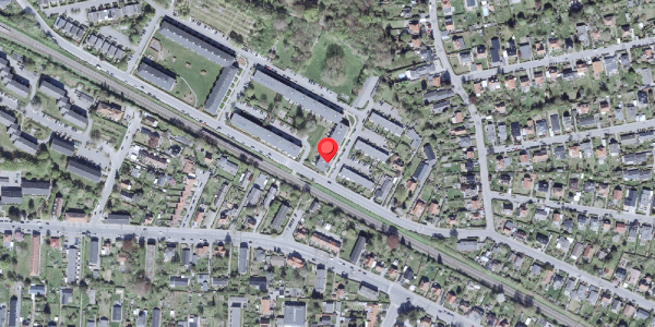 Oversvømmelsesrisiko fra vandløb på Ericaparken 1, . , 2820 Gentofte