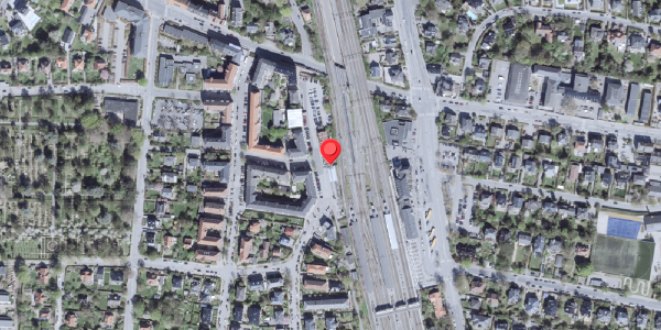 Oversvømmelsesrisiko fra vandløb på Esthersvej 38, 2900 Hellerup