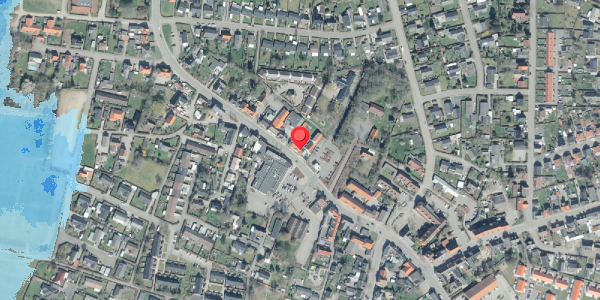Oversvømmelsesrisiko fra vandløb på Algade 32F, . , 4281 Gørlev