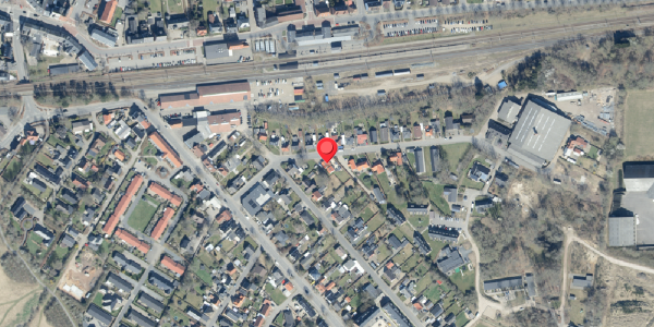 Oversvømmelsesrisiko fra vandløb på Hellesvej 10, 6740 Bramming