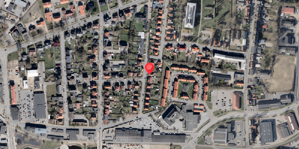 Oversvømmelsesrisiko fra vandløb på Rolighedsvej 21, 6100 Haderslev