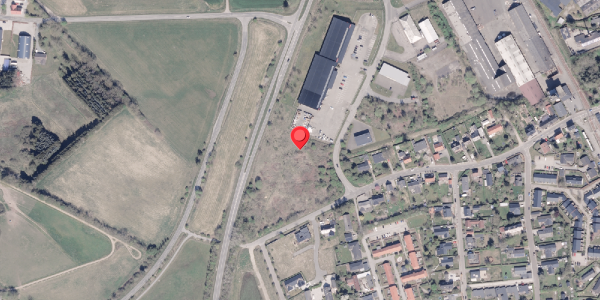 Oversvømmelsesrisiko fra vandløb på Holmskovtoften 6, 8340 Malling