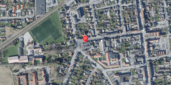 Oversvømmelsesrisiko fra vandløb på Vestergade 29, 4690 Haslev