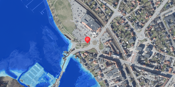 Oversvømmelsesrisiko fra vandløb på Siimtoften 1, 8680 Ry