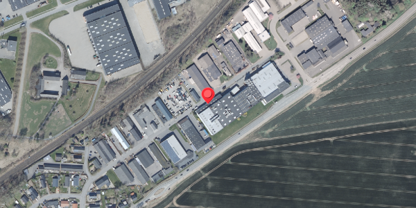 Oversvømmelsesrisiko fra vandløb på Industrivej 12, 8660 Skanderborg