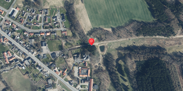 Oversvømmelsesrisiko fra vandløb på Dalen 8, 8765 Klovborg
