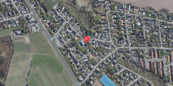 Oversvømmelsesrisiko fra vandløb på Engvej 13, 4760 Vordingborg
