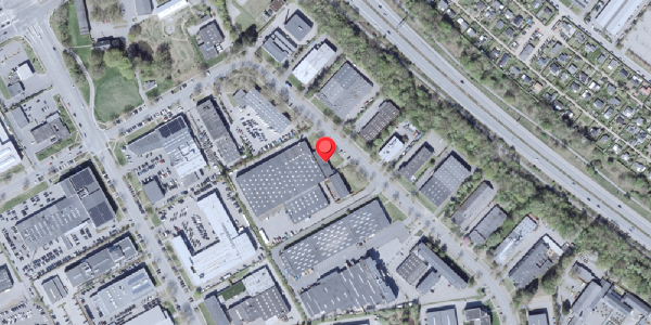 Oversvømmelsesrisiko fra vandløb på Transformervej 8, 2860 Søborg