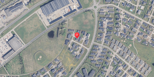 Oversvømmelsesrisiko fra vandløb på Asmild Mark 28, 8800 Viborg