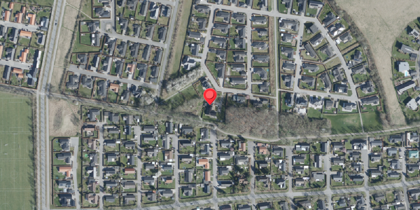 Oversvømmelsesrisiko fra vandløb på Baretten 17, 4100 Ringsted