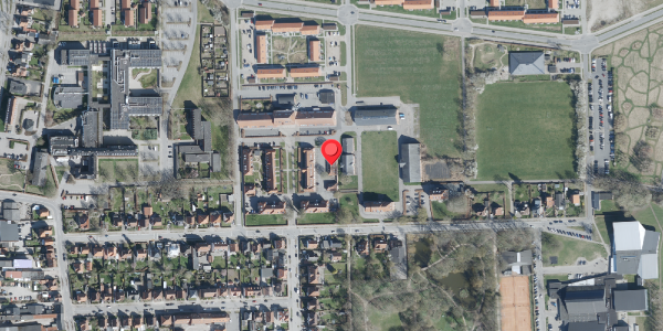 Oversvømmelsesrisiko fra vandløb på Garnisonen 42, 4100 Ringsted