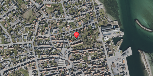 Oversvømmelsesrisiko fra vandløb på Bredgade 2, . , 5960 Marstal